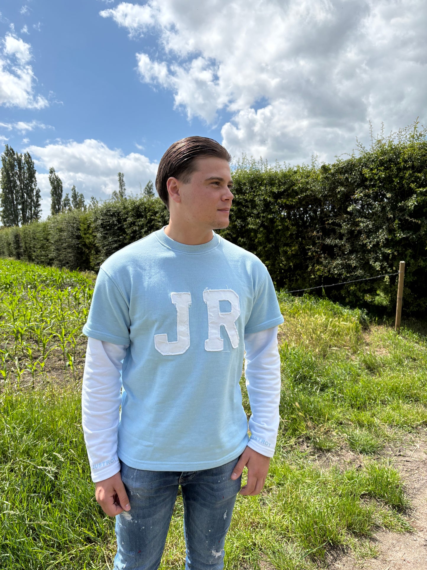 JR07 Longsleeve – Light Blue